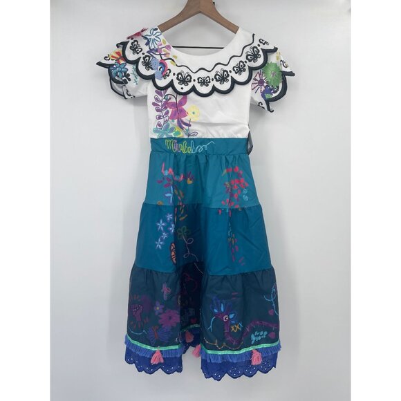 Disney Store Mirabel Costume Encanto NWT 7/8 Dress Up Halloween - Picture 1 of 9